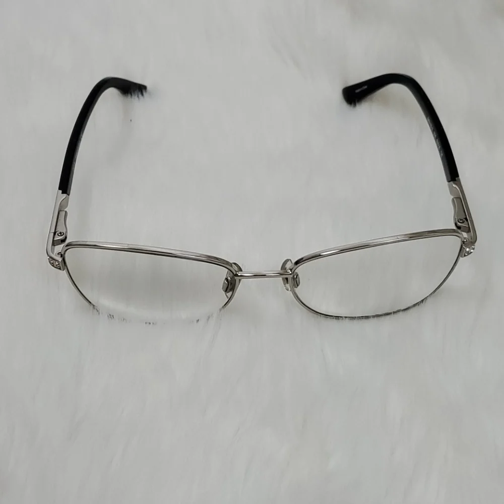 Swarovski silver metal frame +case